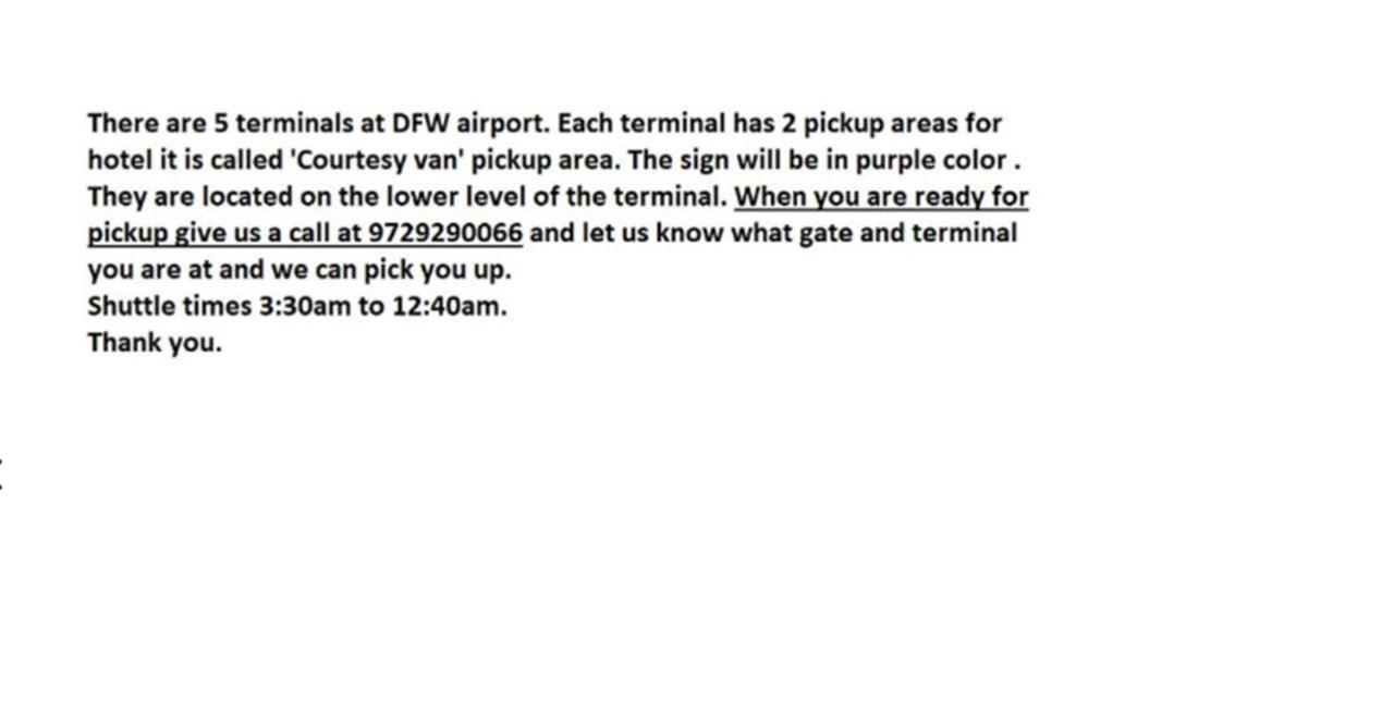 Quality Inn Dfw Airport North - Irving Exterior foto